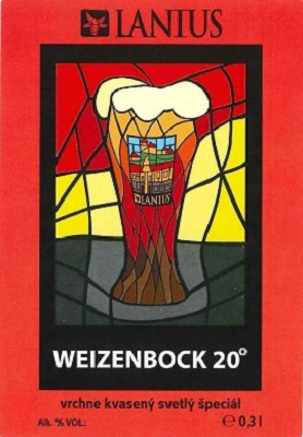 Weizenbock 4 samolepka