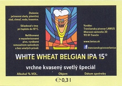 White Wheat Belgian IPA 1