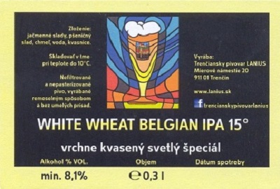 White Wheat Belgian IPA 3 min 8,1% mensie logo