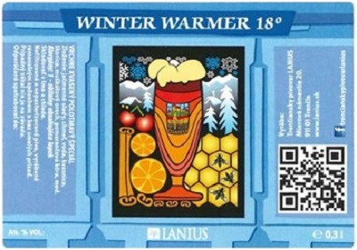 Winter Warmer 1 samolepka
