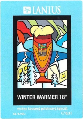 Winter Warmer 2 samolepka