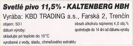 sudovka Svetle pivo 11,5% 2