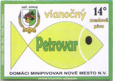 Vianocny Petrovar - medove pivo