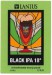 Black IPA 8 samolepka názov piva je v bielej farbe