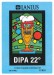 DIPA 7 samolepka bez hviezdy mensi obrazok aj pismo dole ine pismo v nazve piva