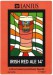 Irish Red Ale 4 samolepka